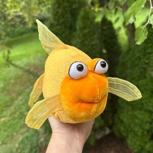 Retired Webkinz Stuffed Orange Goldfish Plush Toy 2008